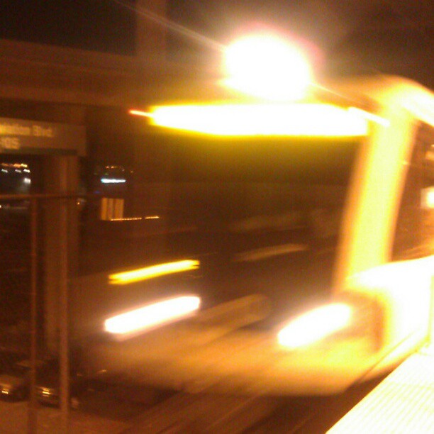 Here comes the #train again. #blur