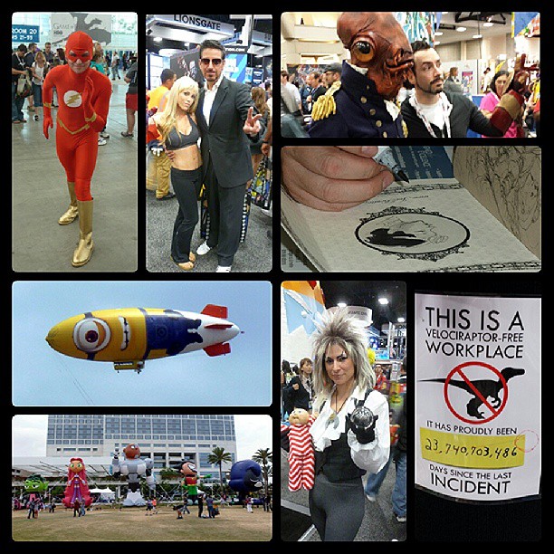 A few sights from Comic-Con