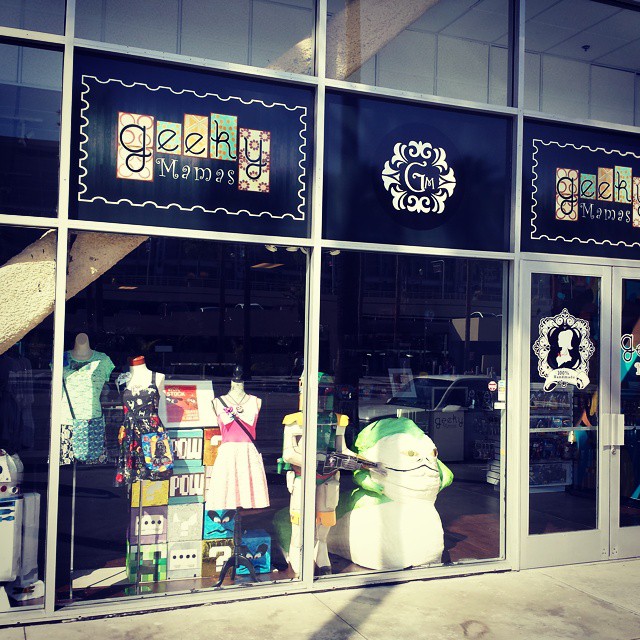 I had no idea Geeky Mamas has a store front in Long Beach.