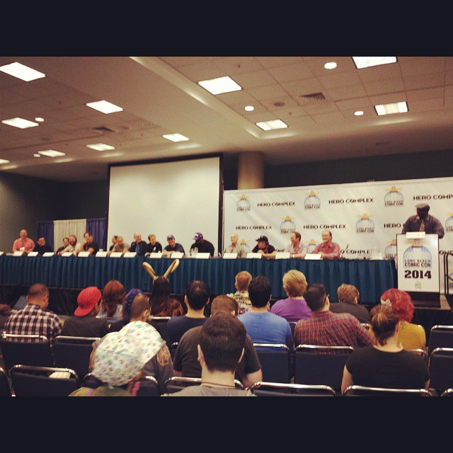 Young Justice panel at