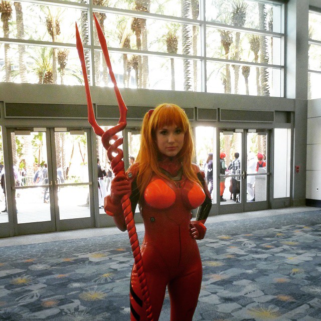 Asuka and the Lance of Longinus at on Saturday