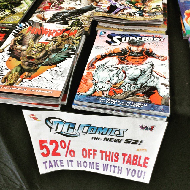 Local comic shop has an appropriate discount on TPBs