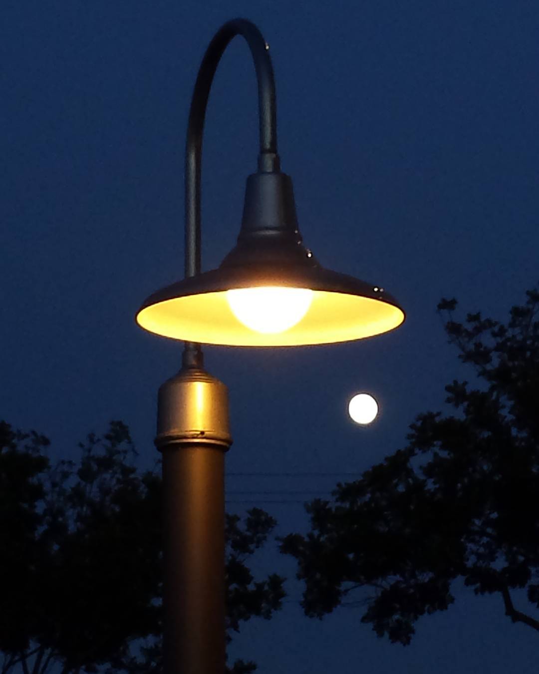 That’s right, I don’t have to crop everything anymore! #Lamppost #Moon, mark II