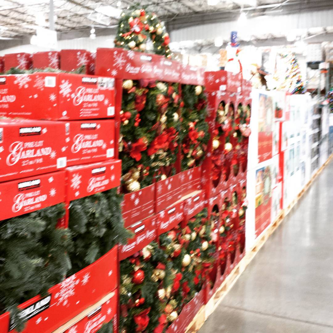Christmas strikes deeper into Halloween’s territory, continuing an aggressive campaign that began decades ago in response to a 1993 incursion from Halloween Town. In recent years, Halloween has shored up its position by moving into previously unclaimed parts of the calendar in early October and September.

#holidaycreep #christmas #costco #halloween