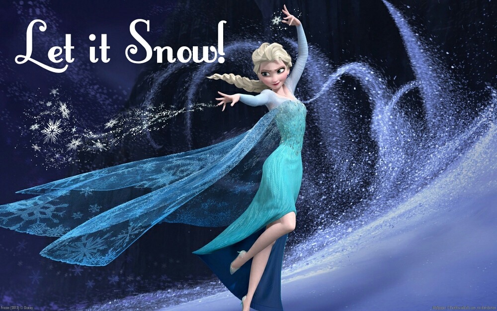 Elsa: Let it Snow!