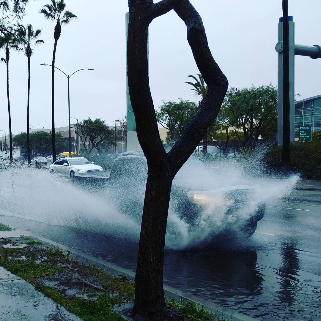 El Niño makes a big splash in Los Angeles.