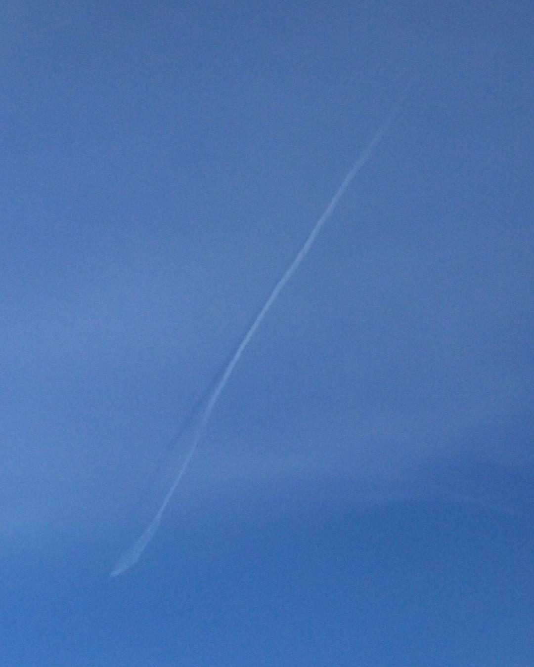 Contrail and shadow