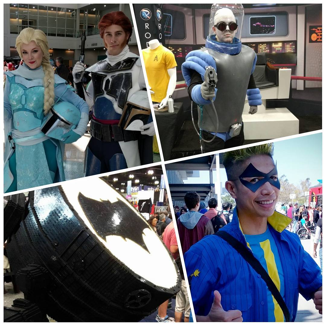 Weekend at #Wondercon! Sights & cosplay pics at flickr.com/kelsonv & @speedforceorg