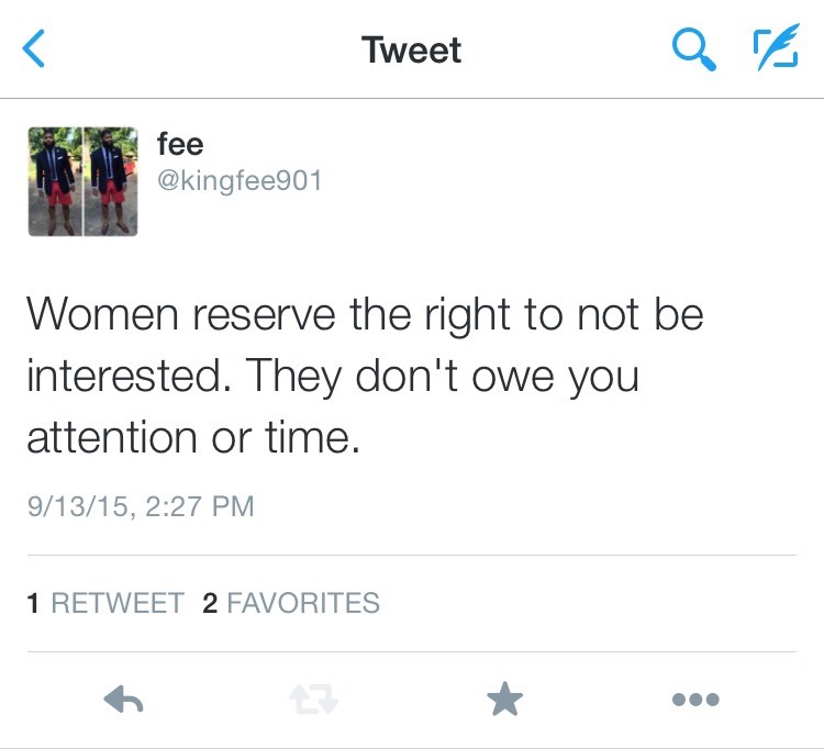 women reserve the right to not be interested