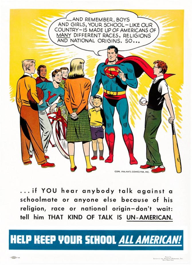 RT @JMDeMatteis: Once again, it seems, we need Superman to remind us what being an American is all about.