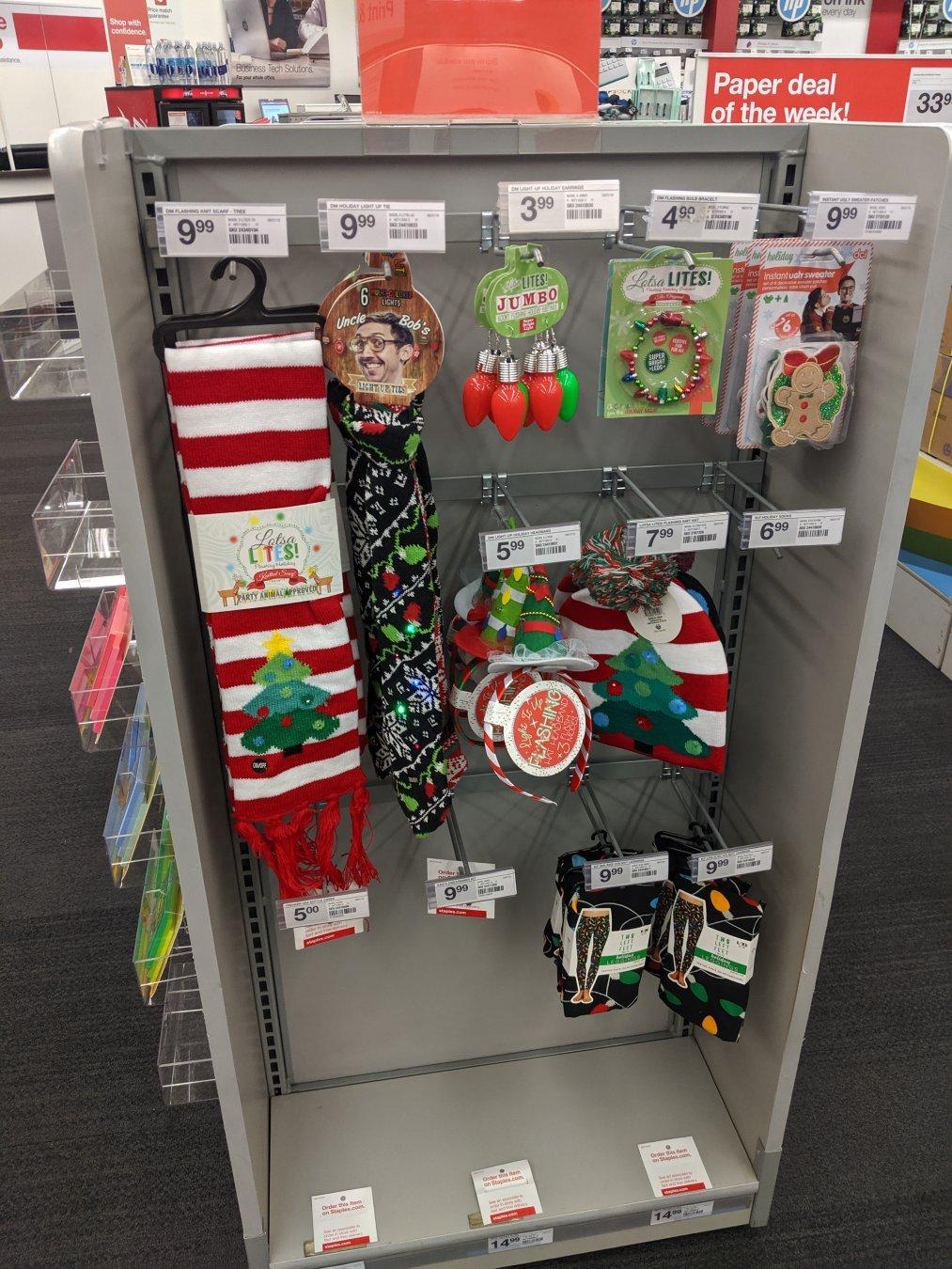 Oh, come on. It's still September. #HolidayCreep is getting ridiculous. Sorry, I mean *more* ridiculous.