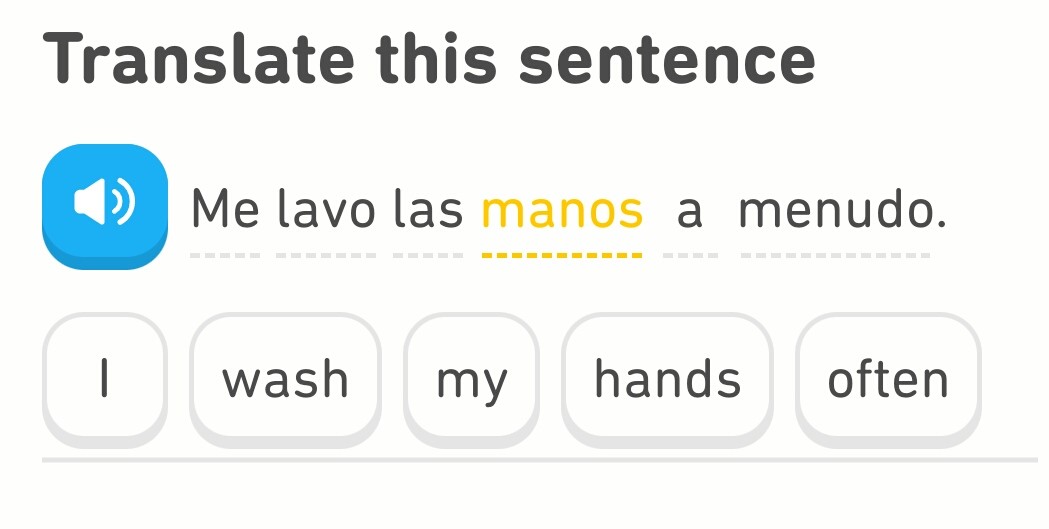 So say we all, Duolingo.



