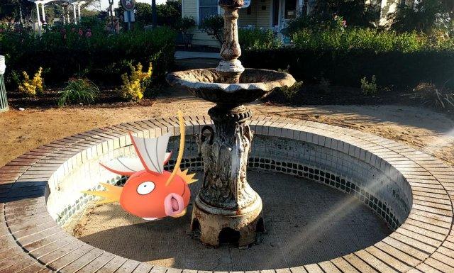 Magikarp is feeling the impact of the ongoing drought.