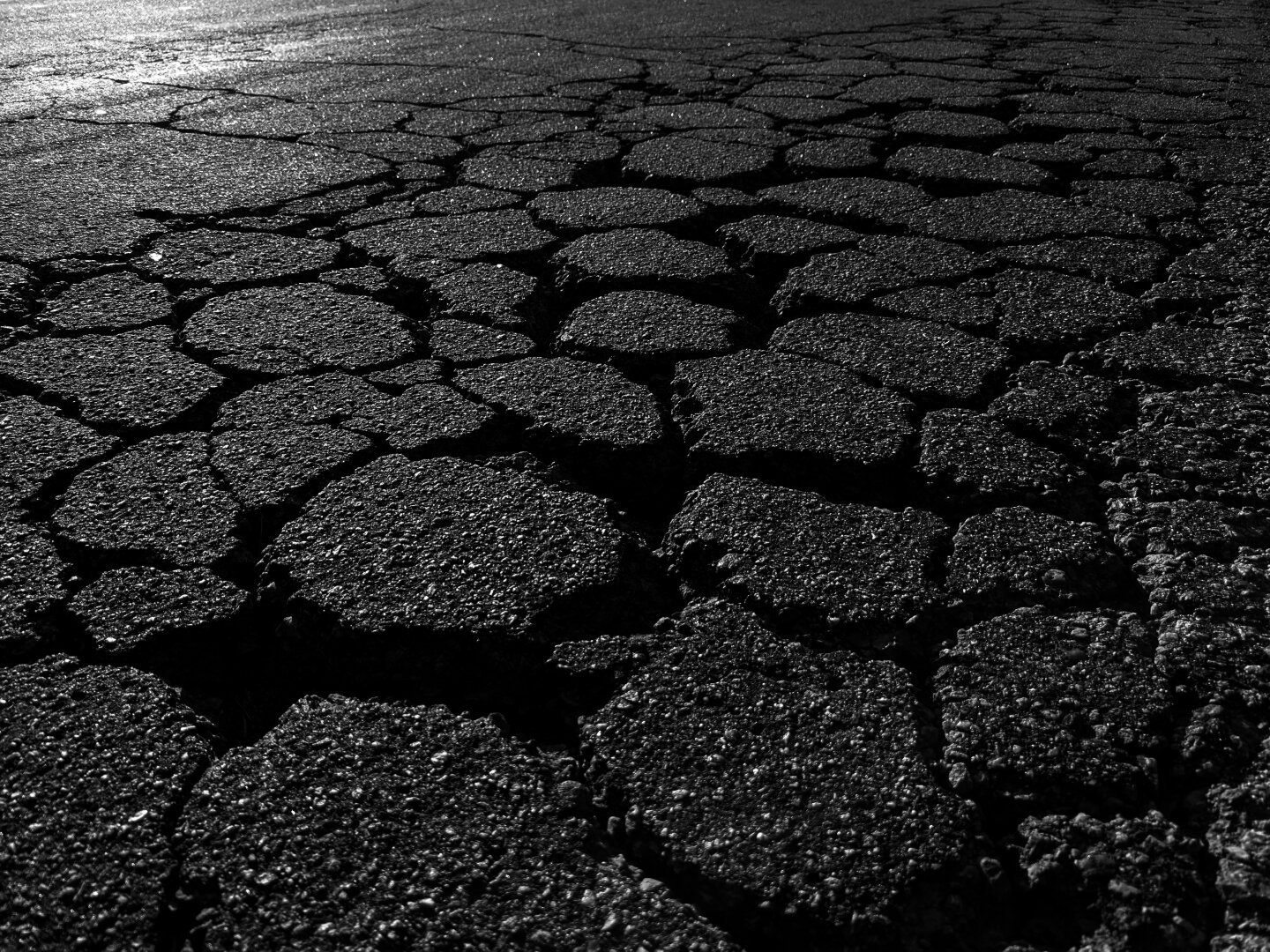Breakdown. #road #potholes #cracks