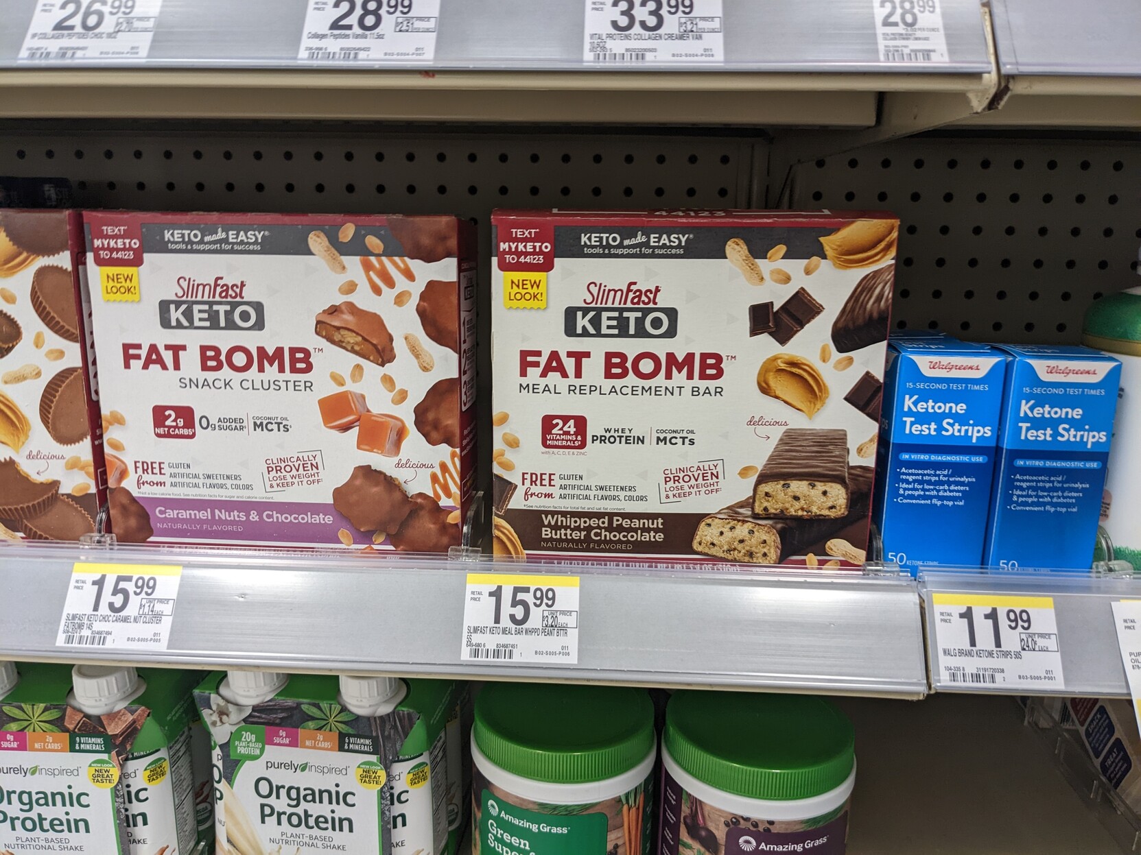 Waiting area is next to the keto shelf. Having grown up in the all-fat-is-horrible-for-you 1980s, ...